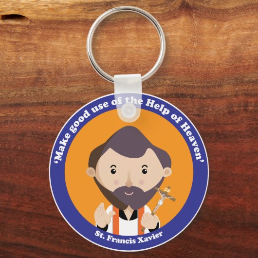 St. Francis Xavier Sleutelhanger (Voorkant)