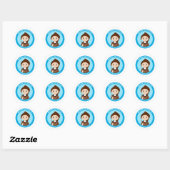 St. Francisco Marto Ronde Sticker (Vel)