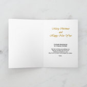 St. Franciscus zegen - Kerstmis Feestdagen Kaart (Binnen)