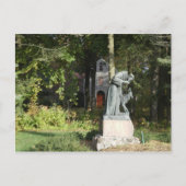 St. Franics en de Wolf van Gubbio Briefkaart (Voorkant)