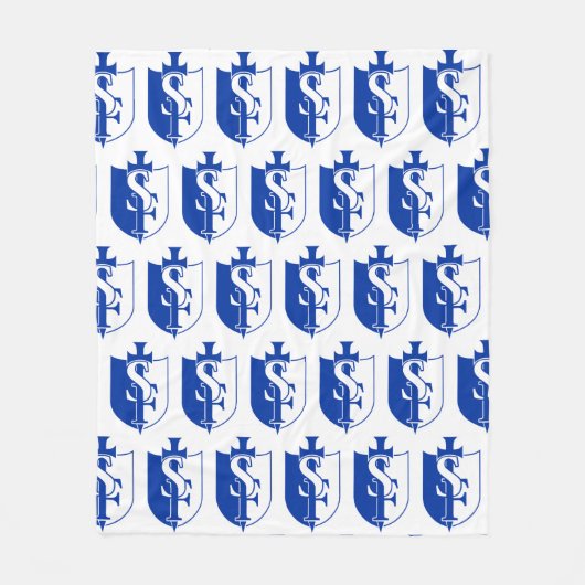 St. Frederick Logo Fleece Deken (Voorkant)