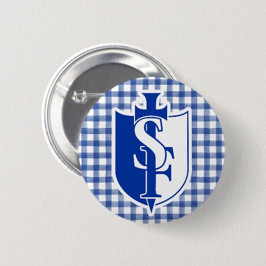 St. Frederick Warriors Ronde Button 5,7 Cm (Voorkant /achterkant)