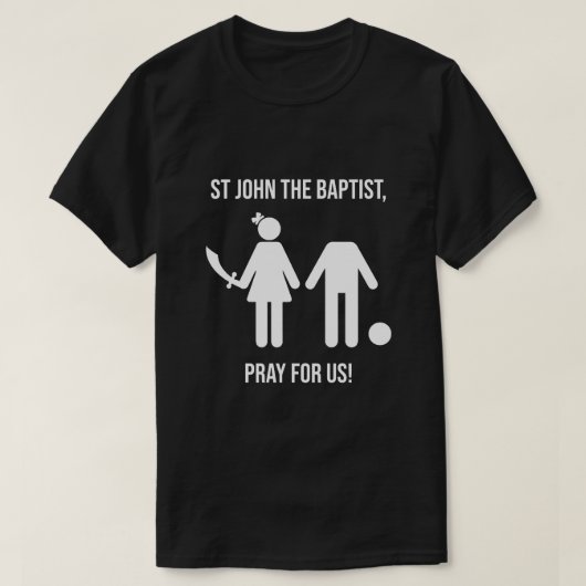 ST GAAT MET HET BAPTIST PRAY VOOR ONS T-SHIRT (Design voorkant)