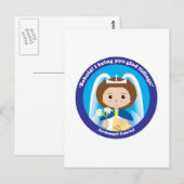 St. Gabriel the Archangel Briefkaart (Voorkant / Achterkant)