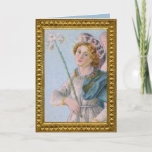 St. Gabriel the Archangel (detail; M 017) Blank