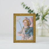 St. Gabriel the Archangel (detail; M 017) Briefkaart (Staand voorkant)