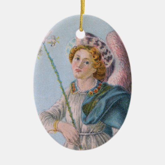 St. Gabriel the Archangel (detail; M 017) Keramisch Ornament (Voorkant)