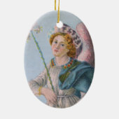 St. Gabriel the Archangel (detail; M 017) Keramisch Ornament (Achterkant)