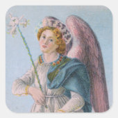 St. Gabriel the Archangel (detail; M 017) Vierkante Sticker (Voorkant)