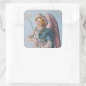 St. Gabriel the Archangel (detail; M 017) Vierkante Sticker (Tas)