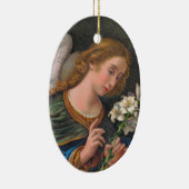 St. Gabriel the Archangel (M 035) Ceramic Ornament (Rechts)