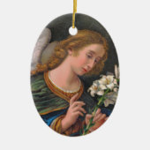 St. Gabriel the Archangel (M 035) Ceramic Ornament (Voorkant)