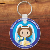 St. Gabriel the Archangel Sleutelhanger (Voorkant)