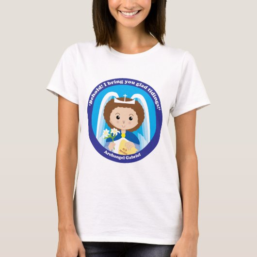 St. Gabriel the Archangel T-shirt (Voorkant)