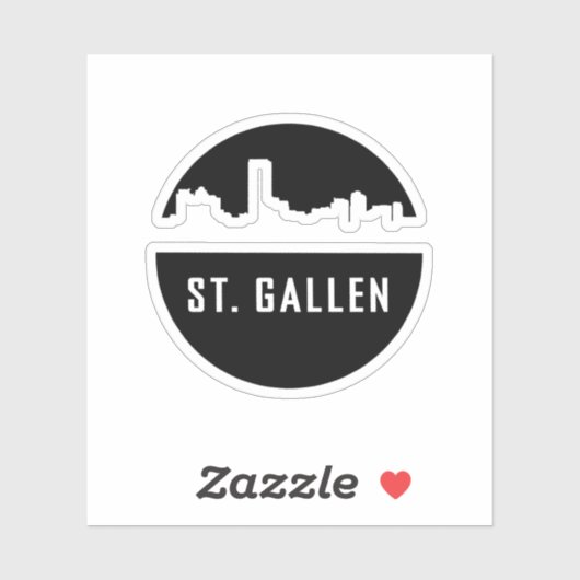 St. Gallen Sticker (Vel)