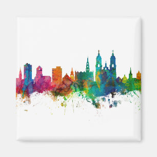St Gallen Zwitserland Skyline Magneet