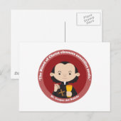 St. Gaspar del Bufalo Briefkaart (Voorkant / Achterkant)
