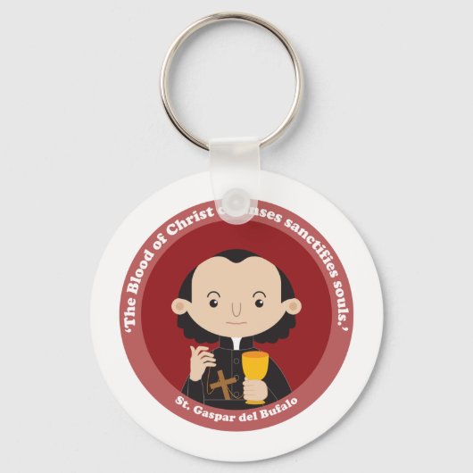 St. Gaspar del Bufalo Sleutelhanger (Voorkant)