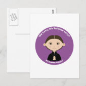 St. Gemma Galgani Briefkaart (Voorkant / Achterkant)