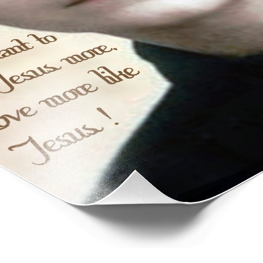 St Gemma Galgani Foto Afdruk (Hoek)