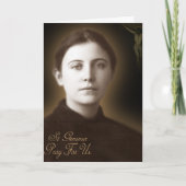 St Gemma Galgani Kaart (Voorkant)