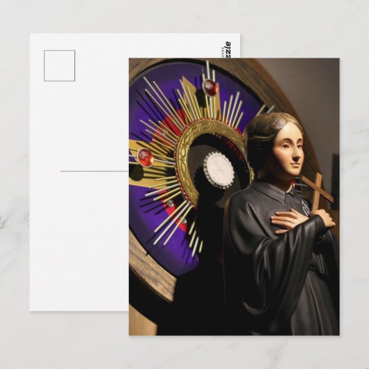 St. Gemma Galgani Shrine, Kenosha, Wi Briefkaart (Voorkant / Achterkant)