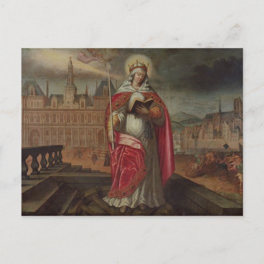 St. Genevieve Briefkaart (Voorkant)