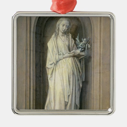 St. Genevieve, c.1479 Metalen Ornament (Voorkant)