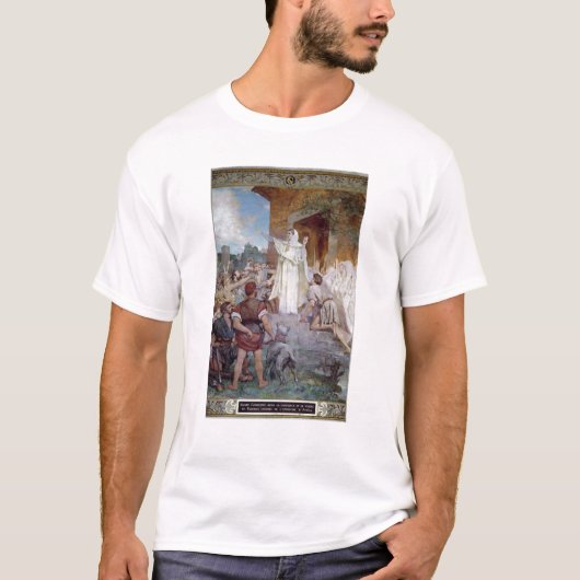 St. Genevieve Calming de Parisians T-shirt (Voorkant)