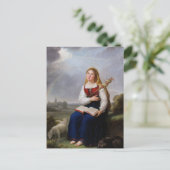 St. Genevieve door Elisabeth Vigee Le Brun Briefka Briefkaart (Staand voorkant)