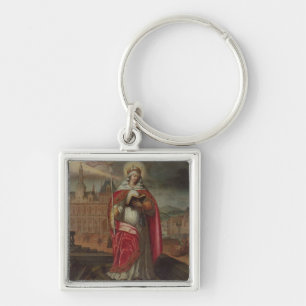St. Genevieve Sleutelhanger