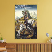 St. George 2 Canvas Afdruk (Insitu (Woonkamer))