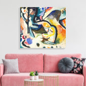 St. George 3 | Kandinsky | Canvas Afdruk (Insitu (Woonkamer))