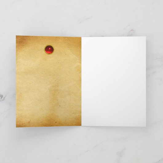 St. George and The Dragon by Bernat Martorell Kaart (Binnen)