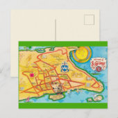 St George Bermuda Oude Ansichtkaart Briefkaart (Voorkant / Achterkant)