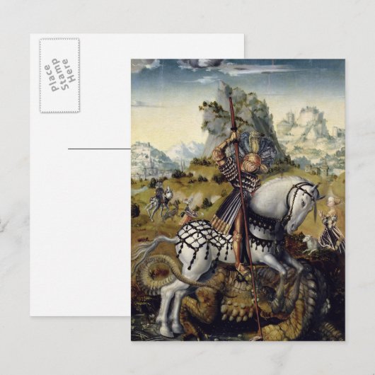 St. George Briefkaart (Voorkant / Achterkant)