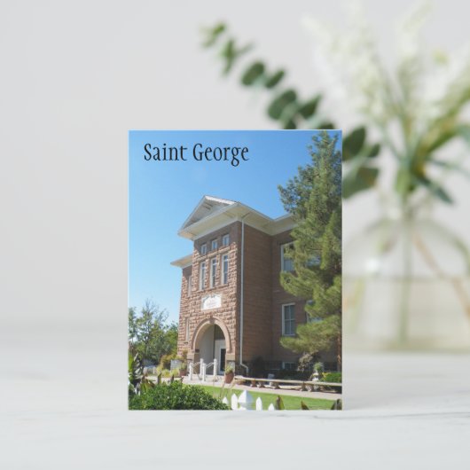 St George Briefkaart (Staand voorkant)