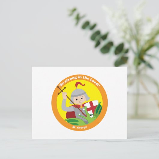 St. George Briefkaart (Staand voorkant)