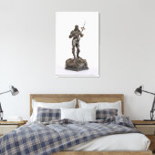 St. George (bronze) Canvas Afdruk (Insitu (Slaapkamer))