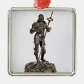 St. George (bronze) Metalen Ornament (Voorkant)