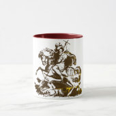 St.George de Drakenlaag, bidden voor ons Mok (Midden)