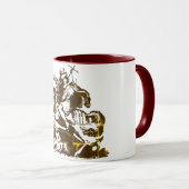 St.George de Drakenlaag, bidden voor ons Mok (Voorkant rechts)