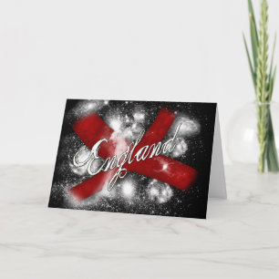 St. George de Vlag het Engels van Enland van het Kaart