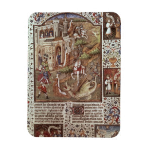St. George doodt Dragons Magneet