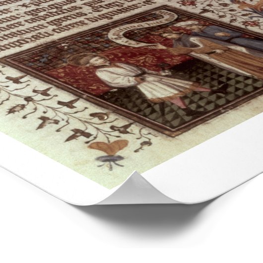 St. George doodt Dragons Poster (Hoek)