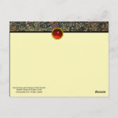 ST. GEORGE, DRAGON EN PRINCIPE BRIEFKAART (Achterkant)