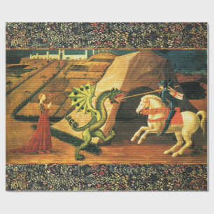 ST. GEORGE, DRAGON EN PRINCIPE CADEAUPAPIER