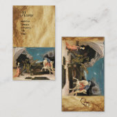 ST. GEORGE-, DRAGON- EN PRINCIPESMonogram Visitekaartje (Voorkant / Achterkant)