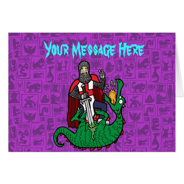 St. George en de Draak (Voorkant Horizontaal)