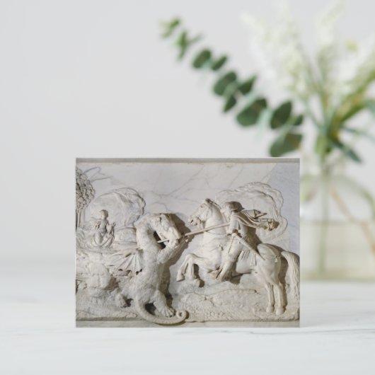 St. George en de Draak, 1508 Briefkaart (Staand voorkant)